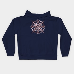 scandinavian snowflakes Kids Hoodie